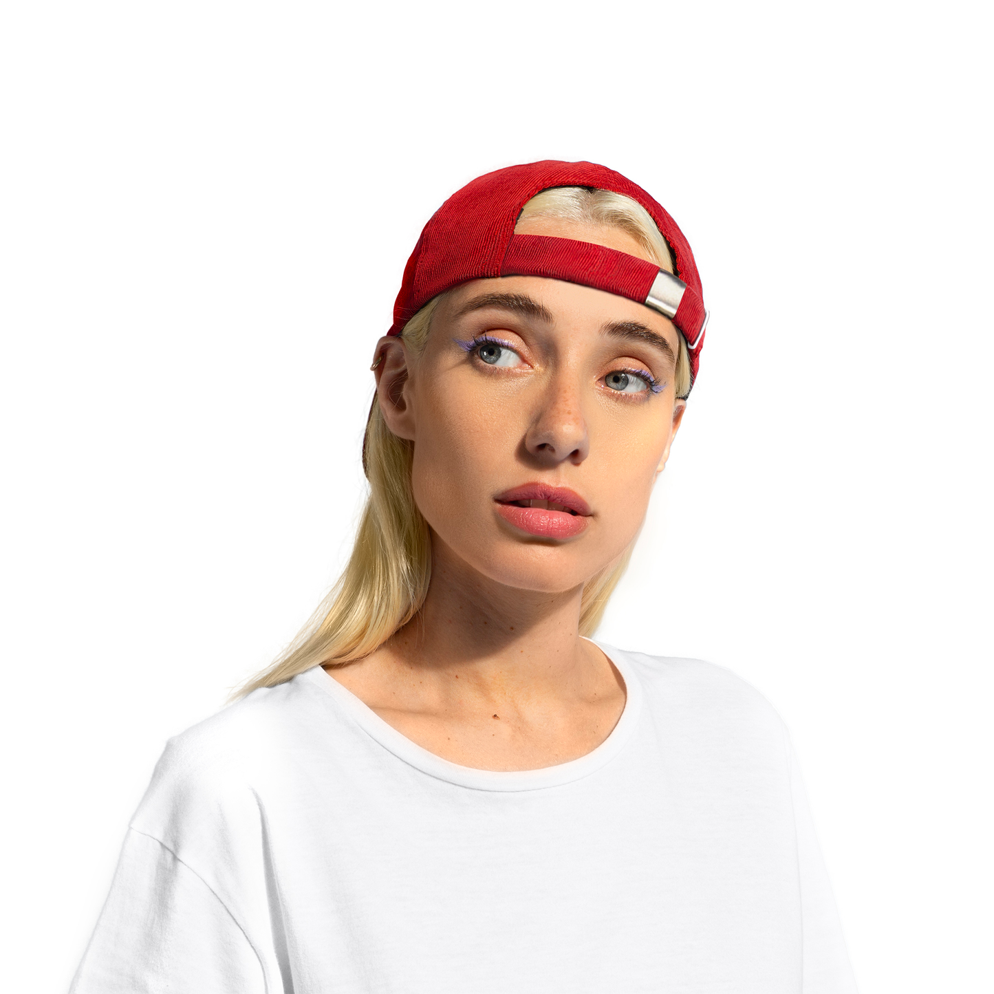 Red Wassie Corduroy Cap With W