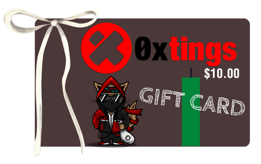 0Xtings Gift Card