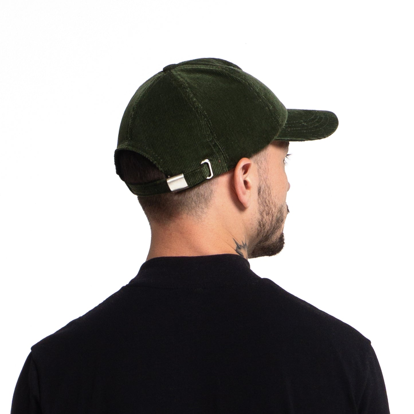 Green Wassie Corduroy Cap With Moon